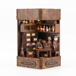 Magischer Book-Nook-Bausatz – DIY-Miniatur-Zauberbuchhandlung für dein Bücherregal