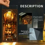 DIY Book Nook Kit – Königliche Schneiderei (Royal Tailor Shop) mit LED