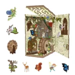 Book Nook – DIY Magischer Waldpfad Miniatur mit LED