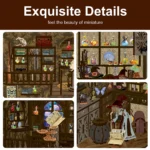 DIY Book Nook Kit -Magische Nachtgasse