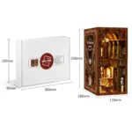 Die Philosophische Bibliothek – DIY-Buchwinkel-Bausatz-3D Puzzle