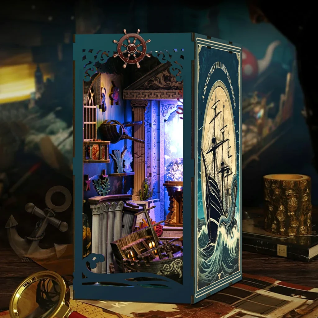 DlY 3D Undersea Fantasy Book Nook Kit