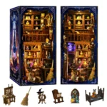 DIY-Book-Nook-Bausatz „Magisches Trankhaus“ – 3D-Holzpuzzle