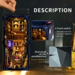 DIY-Book-Nook-Bausatz „Magisches Trankhaus“ – 3D-Holzpuzzle