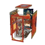 Tang-Dynastie – DIY Book Nook Miniatur-Bausatz fürs Bücherregal