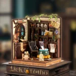 DIY-Zaubertrank-Werkstatt – Miniaturhaus-Bastelset | Modellbau-Kit im Kleinformat