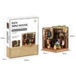 DIY-Zaubertrank-Werkstatt – Miniaturhaus-Bastelset | Modellbau-Kit im Kleinformat