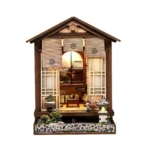 Zen Mooslaterne – Japanischer DIY-Garten mit Buchwinkel-Charme