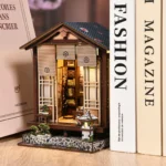 Zen Mooslaterne – Japanischer DIY-Garten mit Buchwinkel-Charme