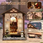 Zen Mooslaterne – Japanischer DIY-Garten mit Buchwinkel-Charme
